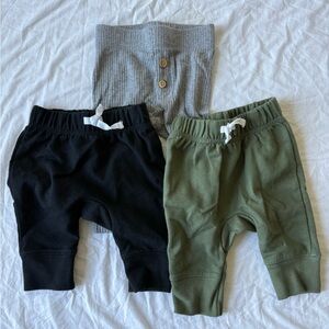 Like New! Baby Boy Pants 0-3 Months Set of 3
